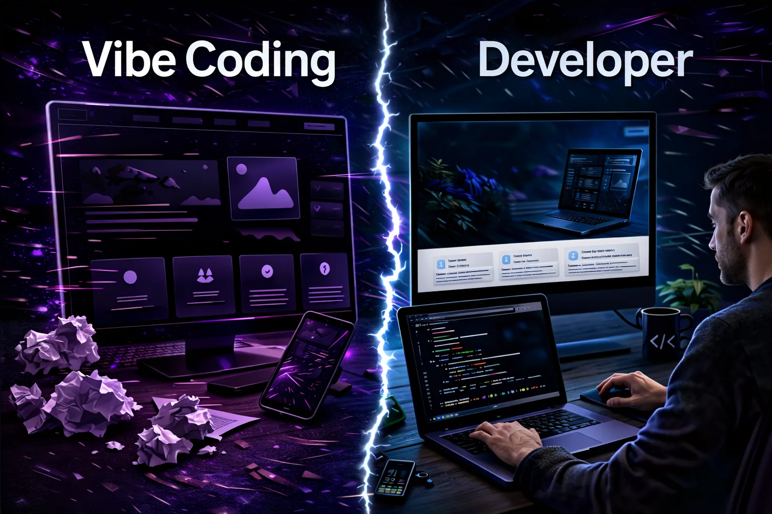 Miks AI-ga tehtud veebilehed läbi kukuvad ja miks arendajale on AI hoopis eelis